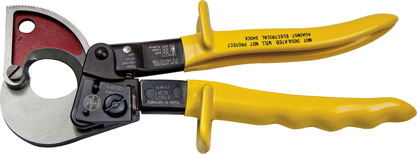 Klein Tools 63607 Ratcheting ACSR Cable Cutter