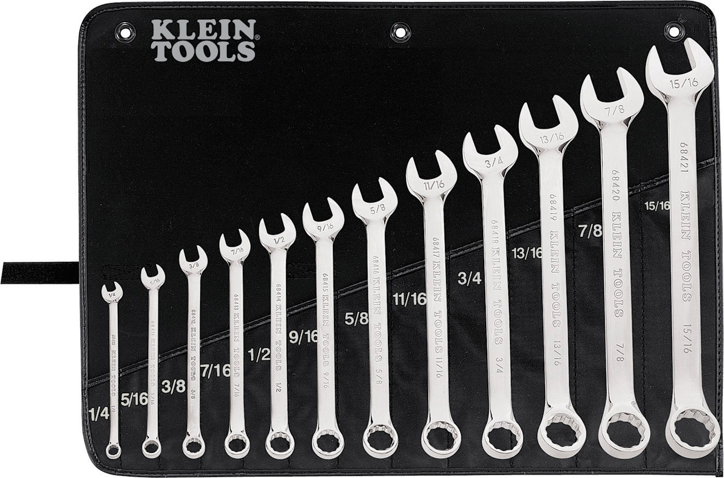 Klein Tools 68404 12 Piece Combination Wrench Set