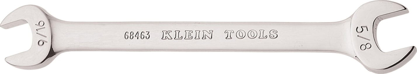 Klein Tools 68460 Open-End Wrench 1/4", 5/16" Ends