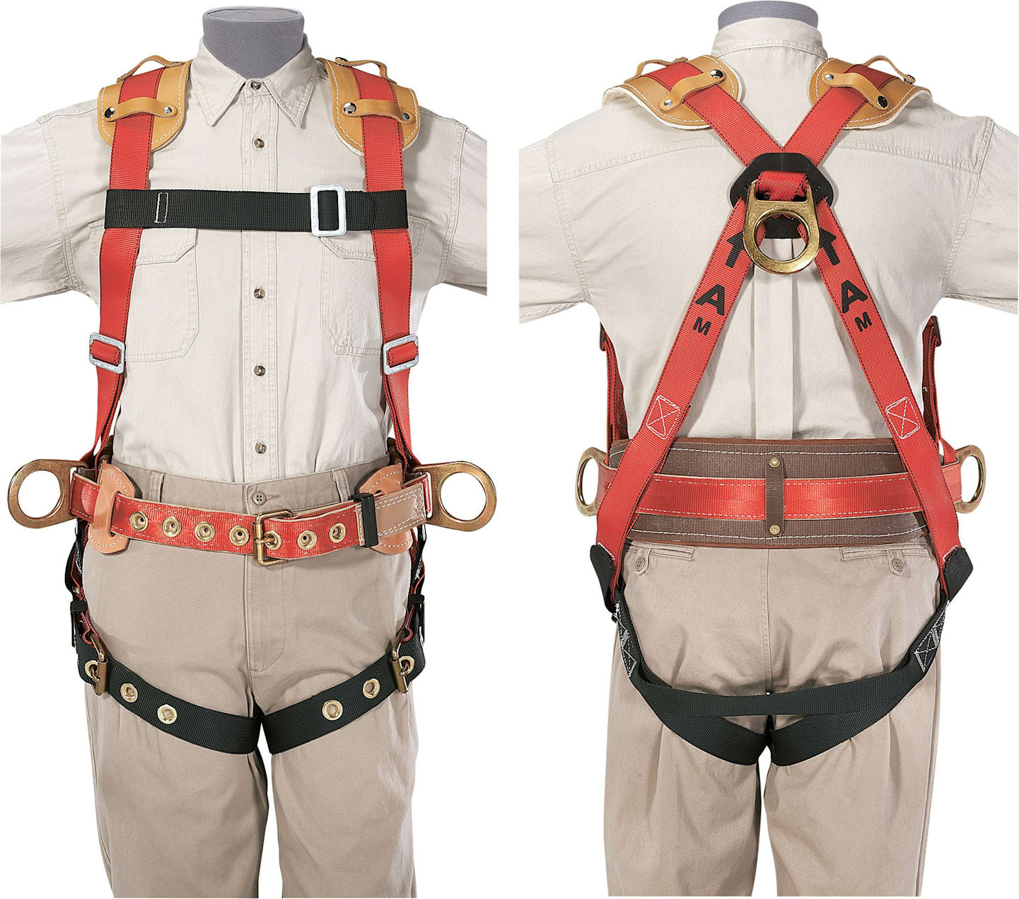 Klein Tools 87831 Safety Harness Iron Work Positioning, L