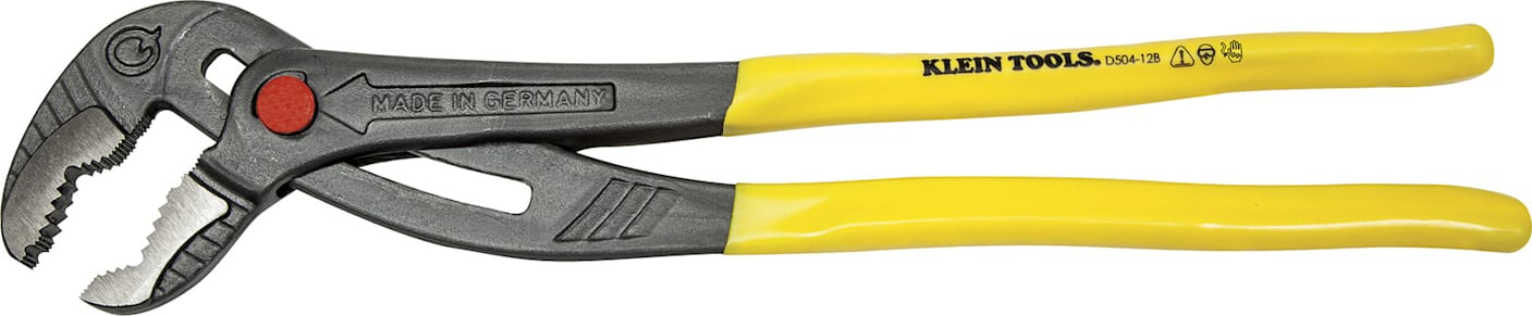 Klein Tools D504-12B Quick-Adjust Klaw Pump Pliers (305 mm)