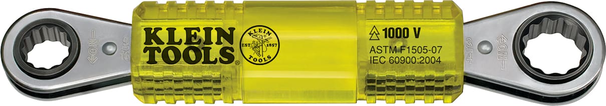 Klein Tools KT223-INS Lineman's Insulating Box Wrench