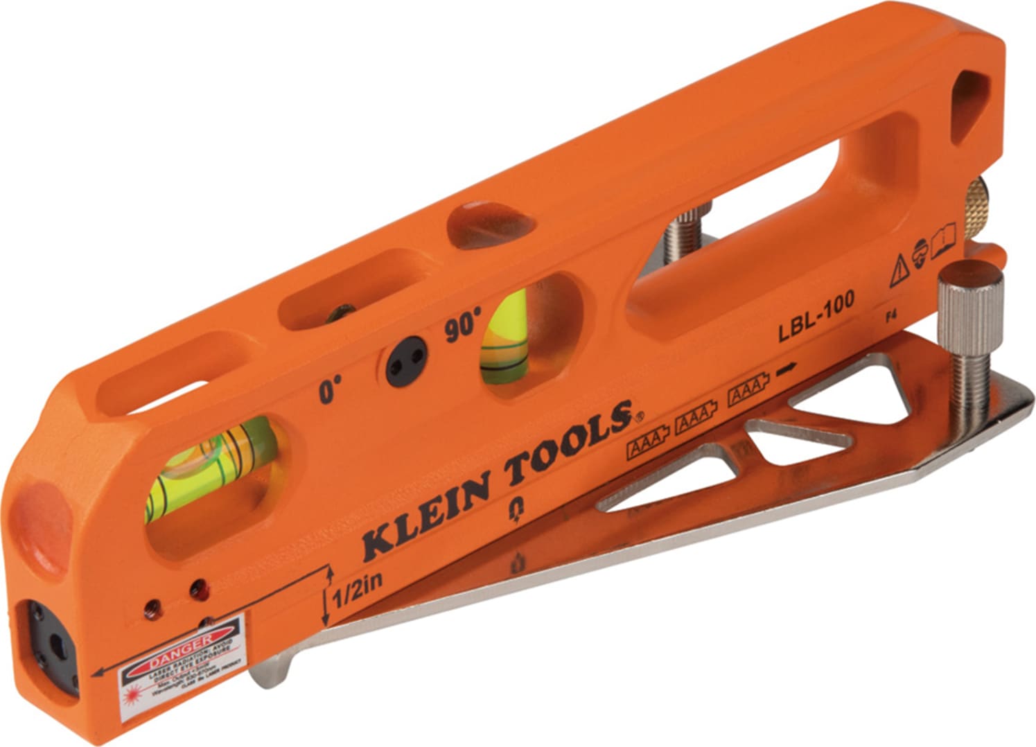 Klein Tools LBL100 - Laser Level with Level Bubble Vials