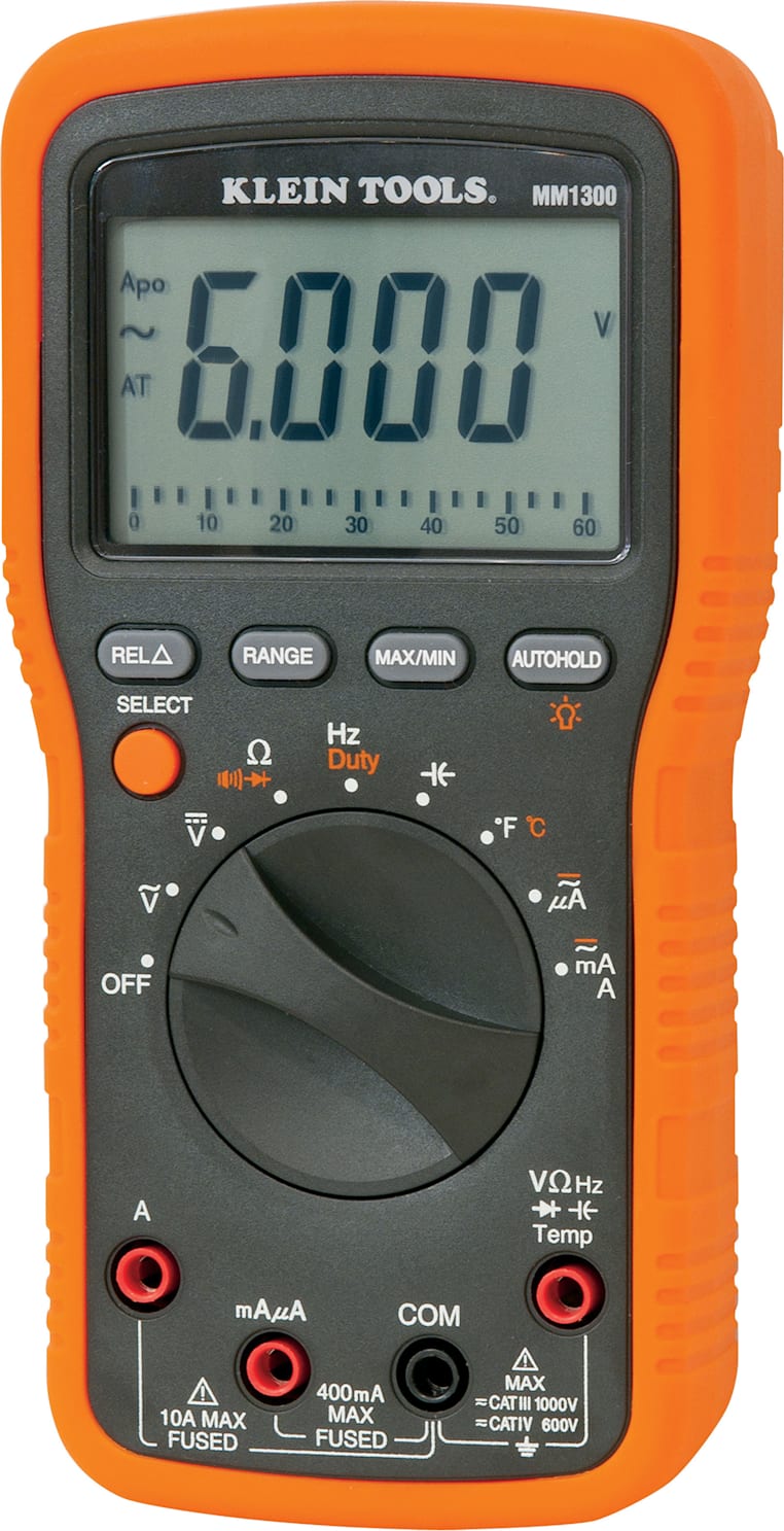Klein Tools MM1300 Electrician's, HVAC Multimeter