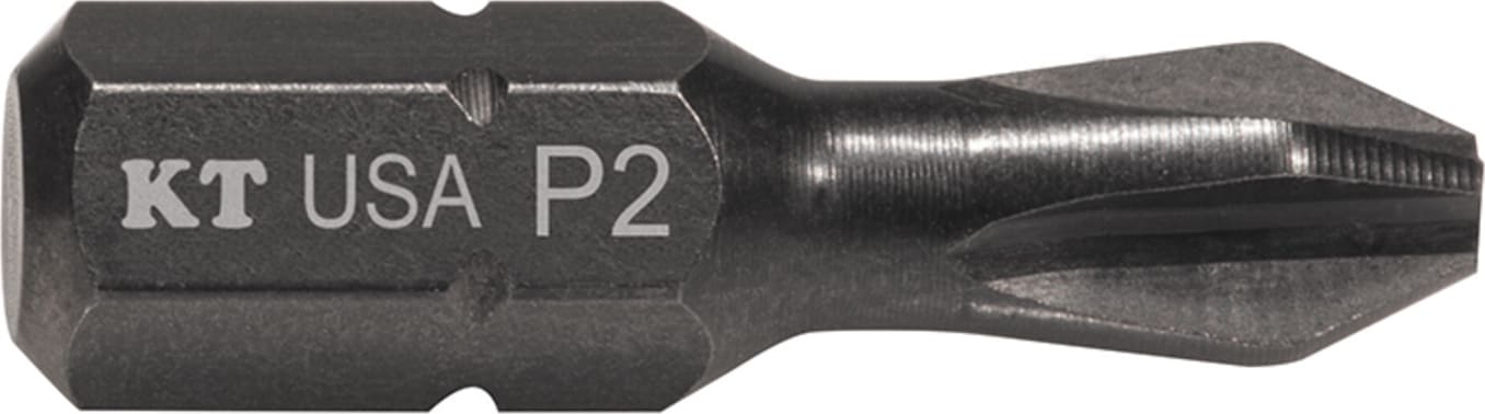 Klein Tools PH215 2 Phillips Insert Power Drivers 1" Bit, Pk 5