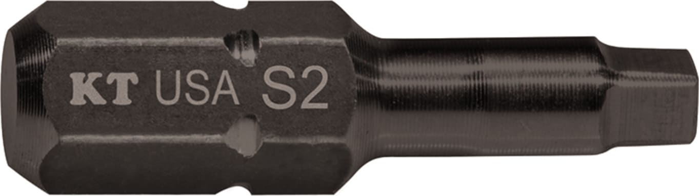 Klein Tools SQ215 #2 Square Insert Power Drivers - 1" Bit, Pk 5