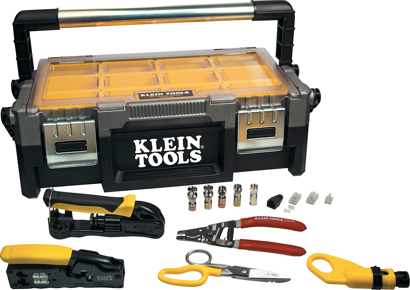 Klein Tools VDV001-833 VDV ProTech Data & Coaxial Kit