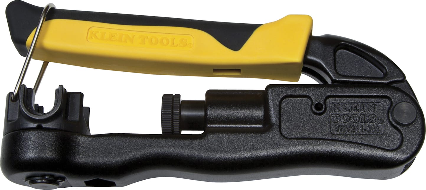 Klein Tools VDV211-063 Compression Crimper-Lateral, Multi-Connector