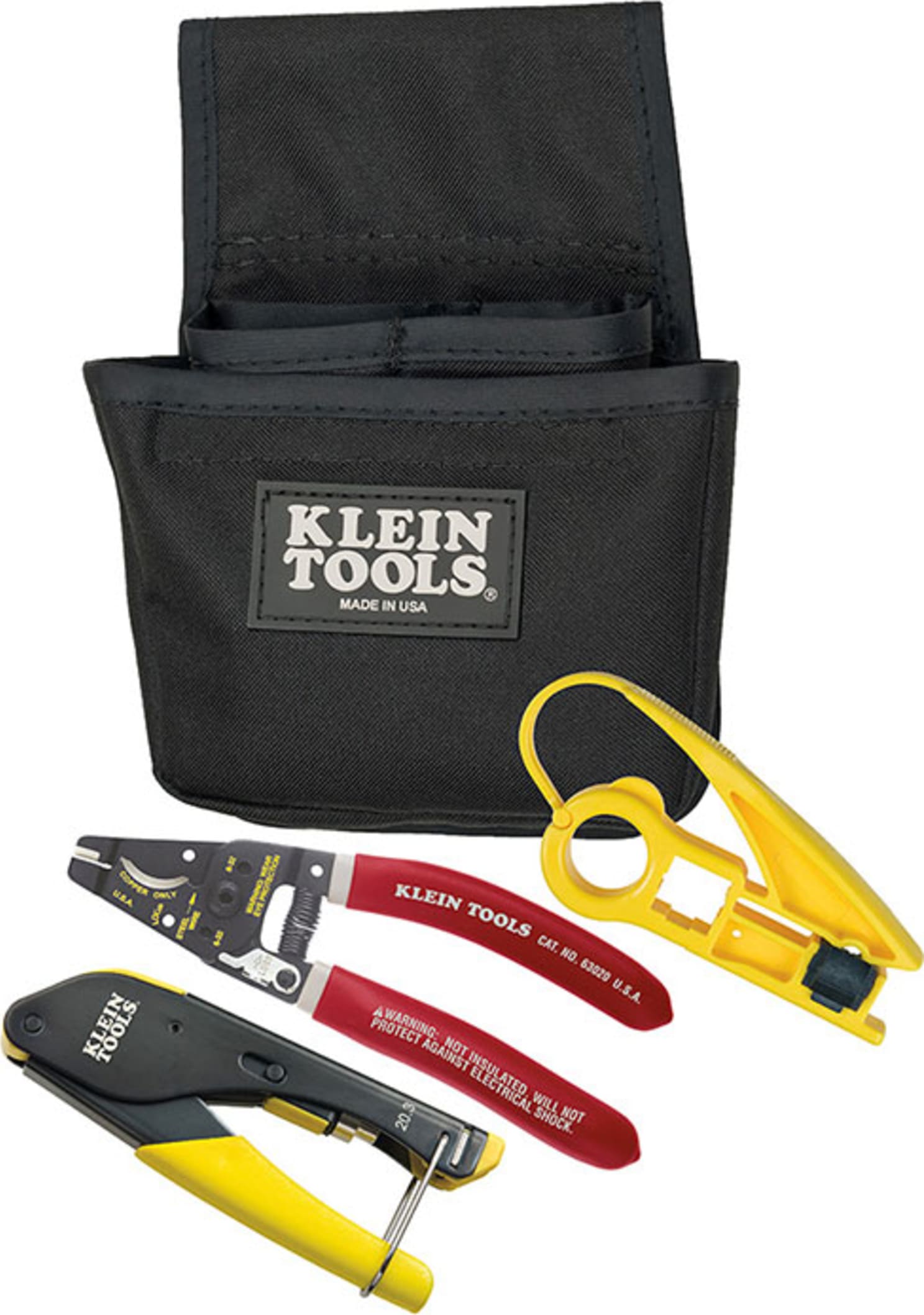 Klein Tools VDV012-811 Coax Installer Starter Kit- F-Connectors