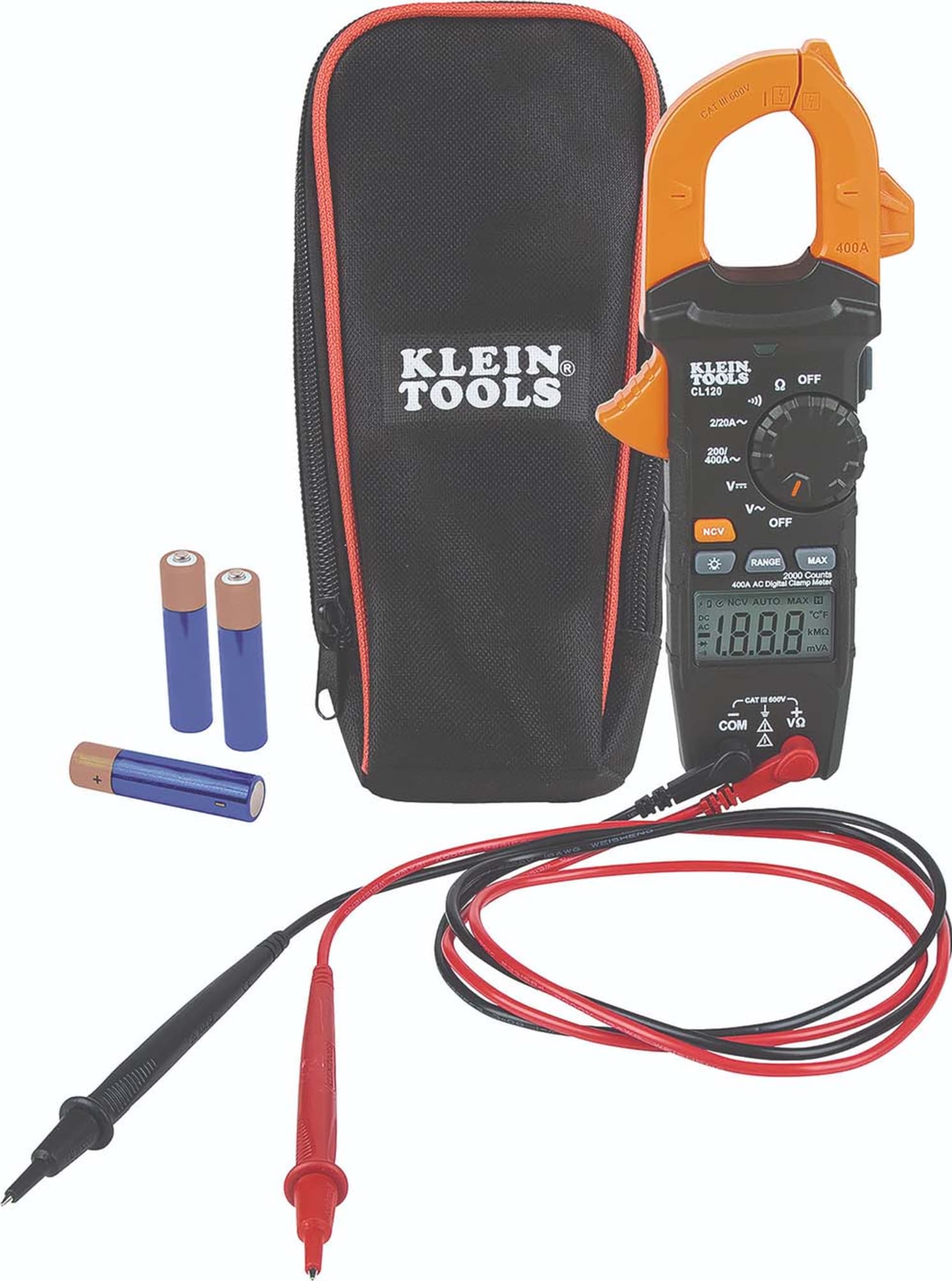 Kleint Digital Clamp Meter AC Auto-Ranging 400 Amp