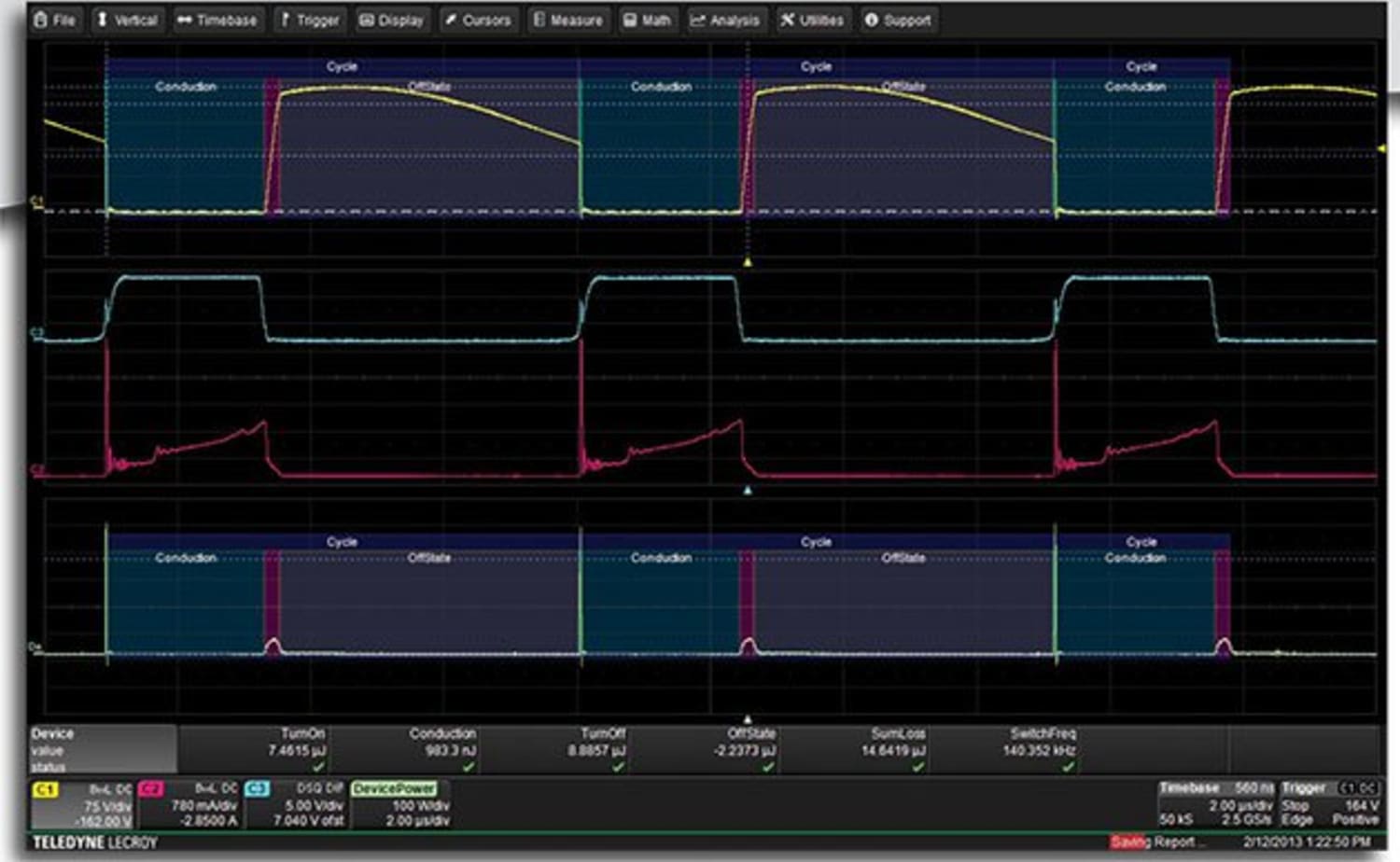 LeCroy Power Analysis Option
