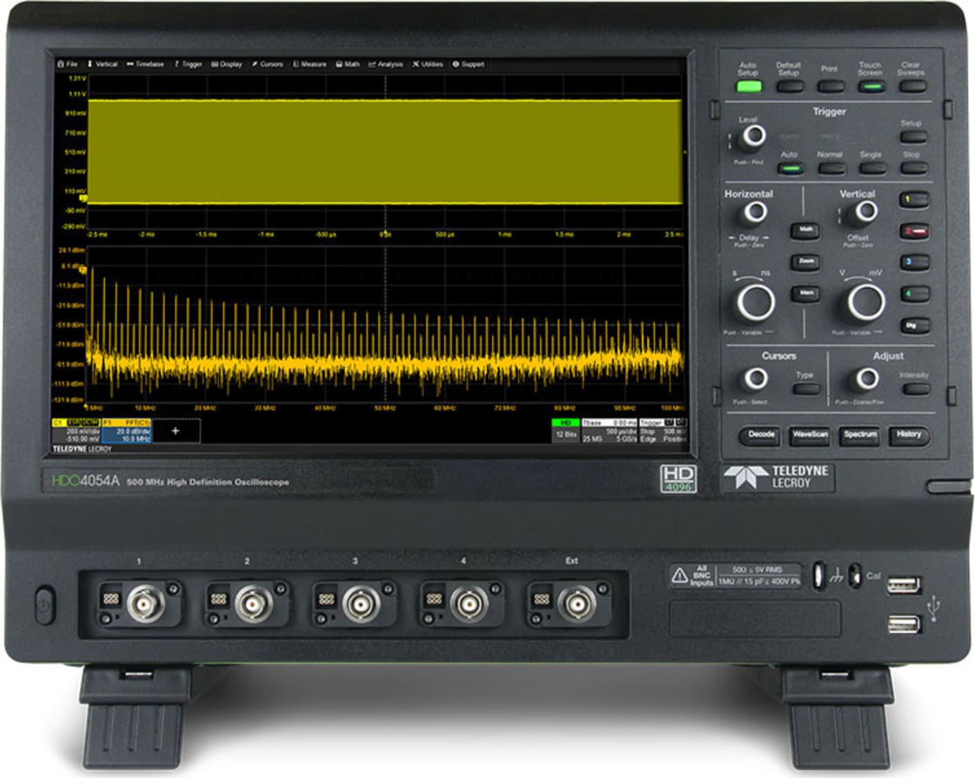 LeCroy HDO4054A High Definition Oscilloscope (500MHz)
