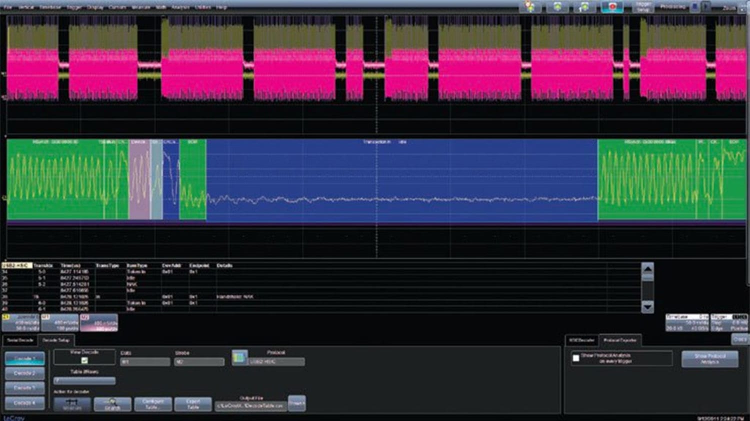 LeCroy HDO4K-USB2-HSICBUS D USB 2.0 HSIC Decode Option