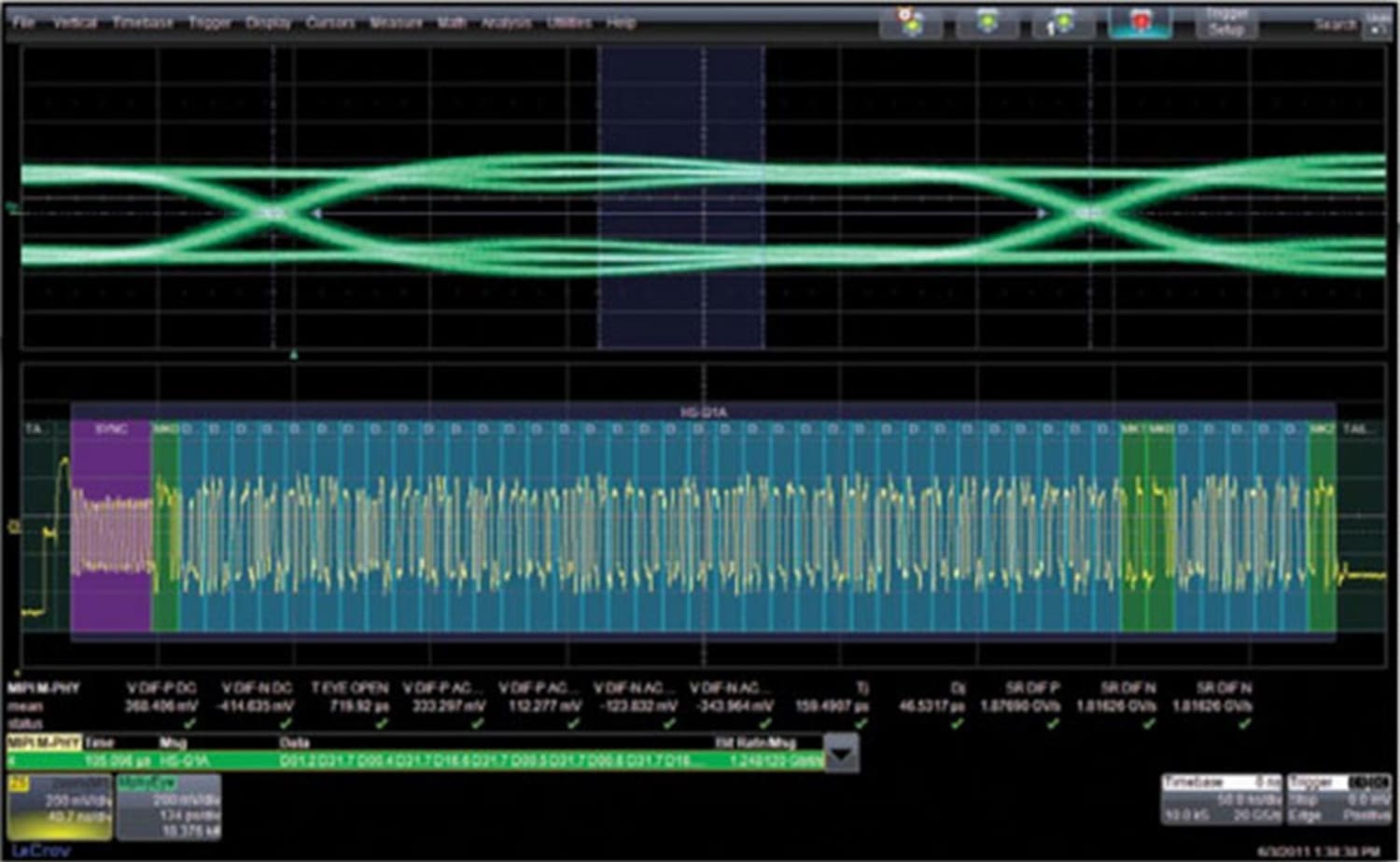 LeCroy WS510-DPHYBUS D D-PHY Bus Decode Option