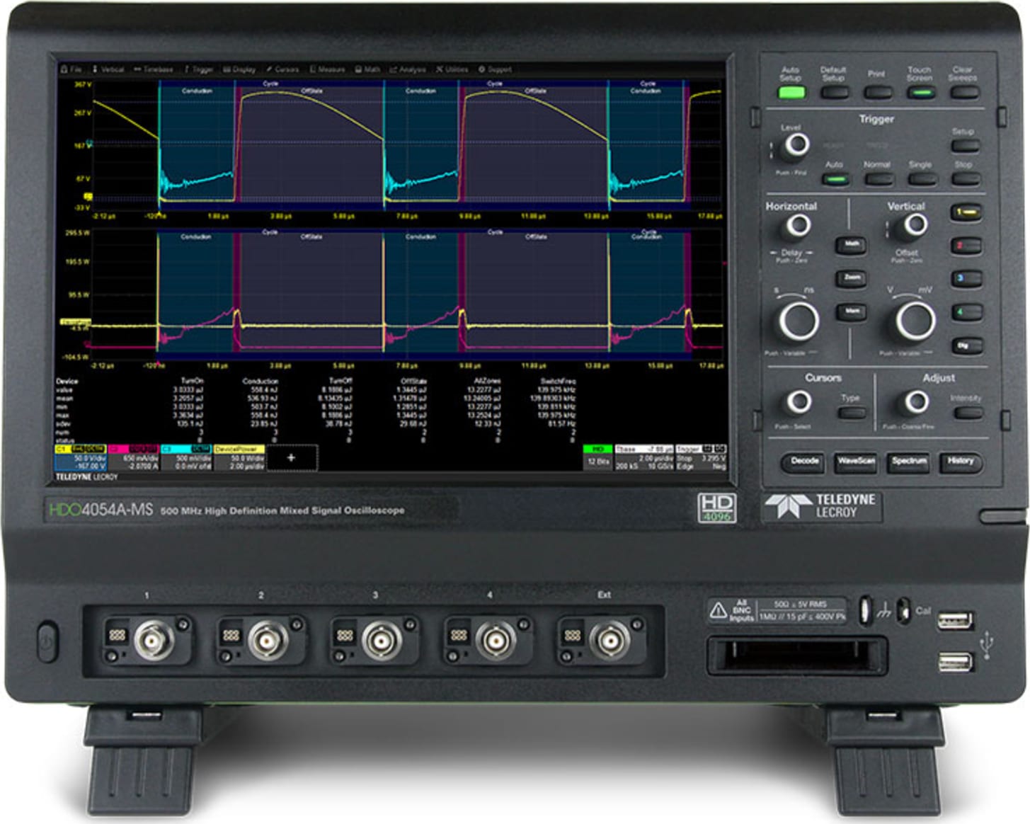 LeCroy HDO4054A-MS Mixed Signal High Definition Oscilloscope