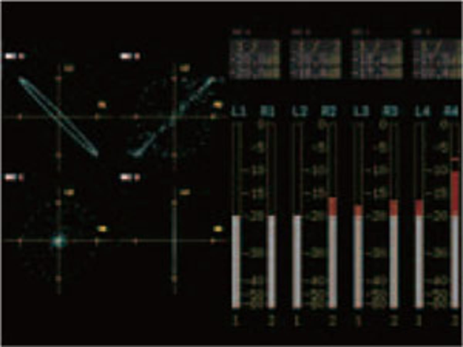 Leader LV5381SER02 Audio Lissajous Display
