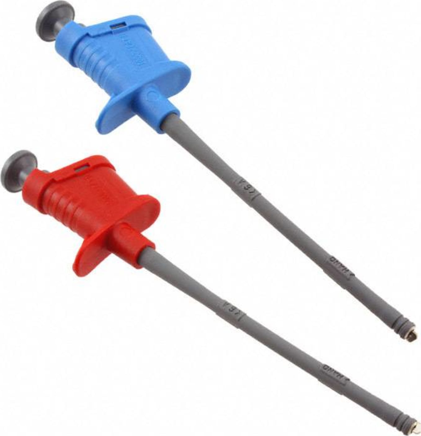 LeCroy PK30X-1 Banana Hook Clips, 1-Red and 1-Blue