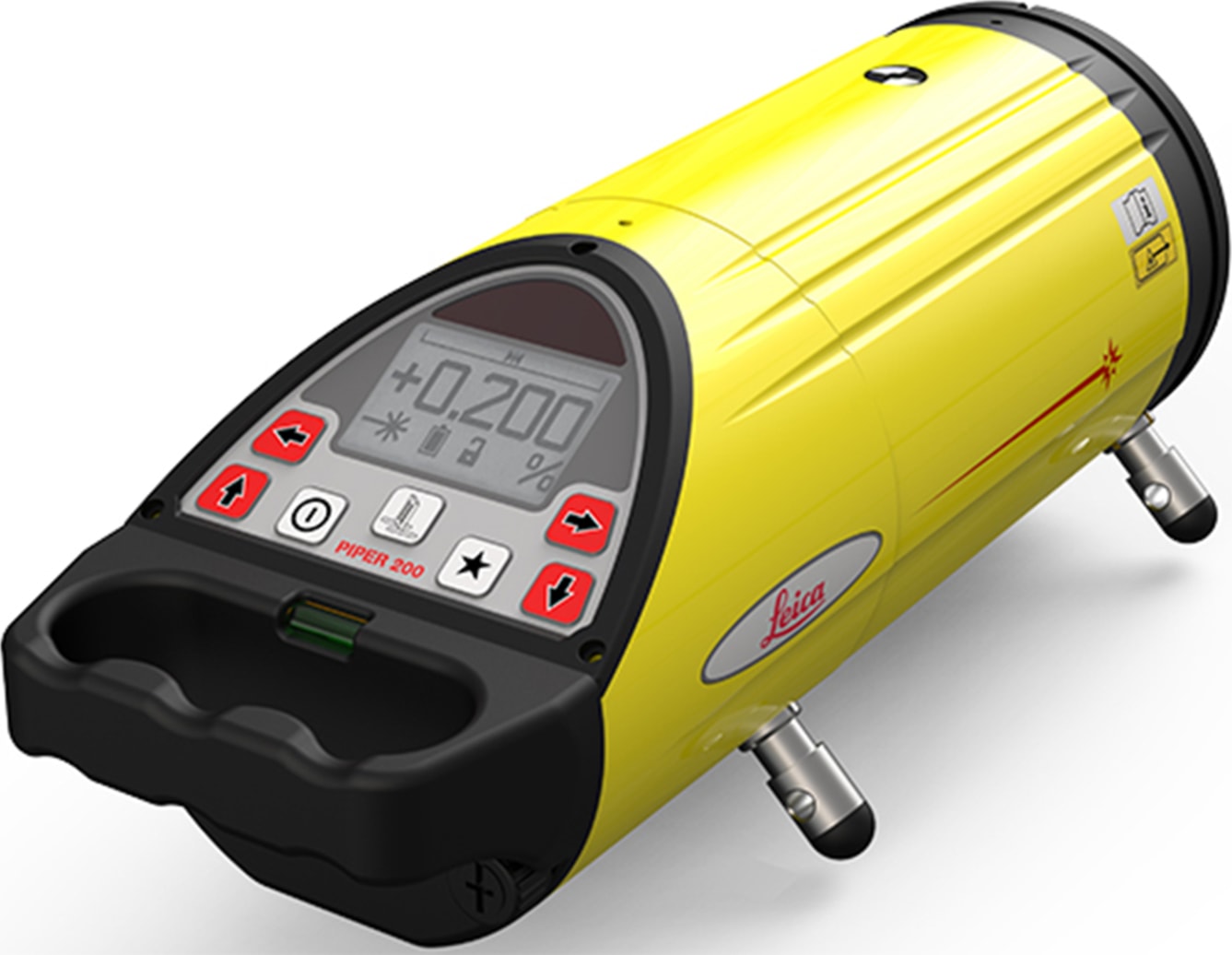 Leica Piper Series - Red Laser Beam Color