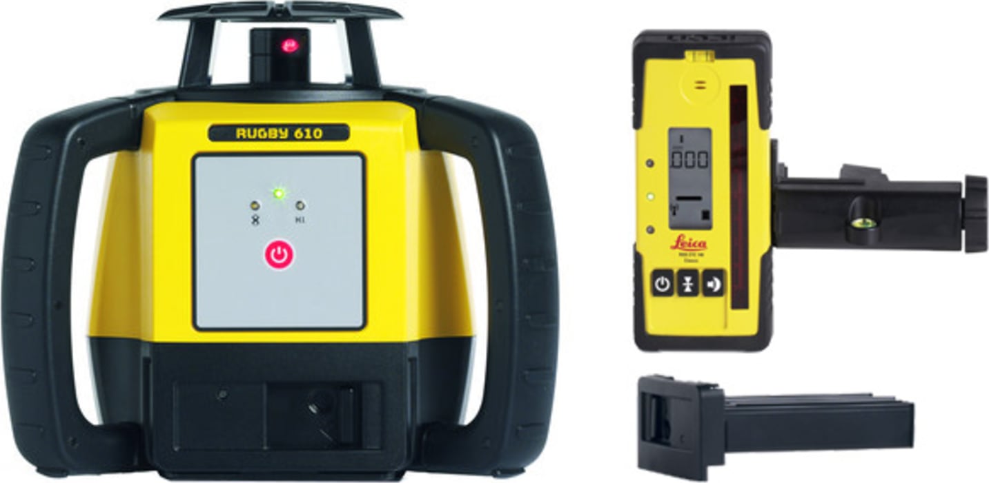 Leica Rugby 610 with Rod Eye 140 and Battery Pack