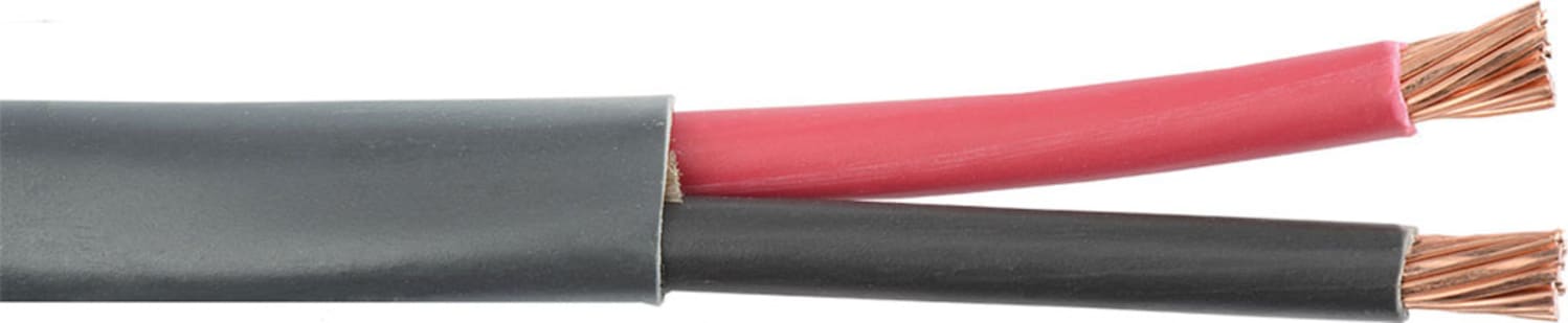 Liberty 12-2C-BLK-500 Black Commercial Grade General Purpose 12 AWG 2 Conductor Cable