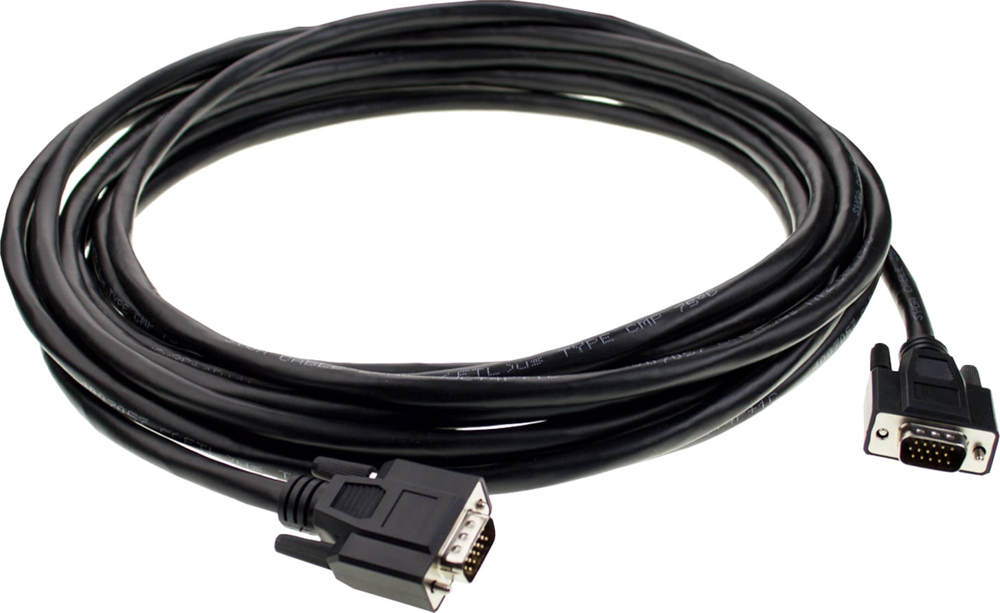 Liberty P-VMM-025 25' Molded VGA male to male full EDID Plenum Cable