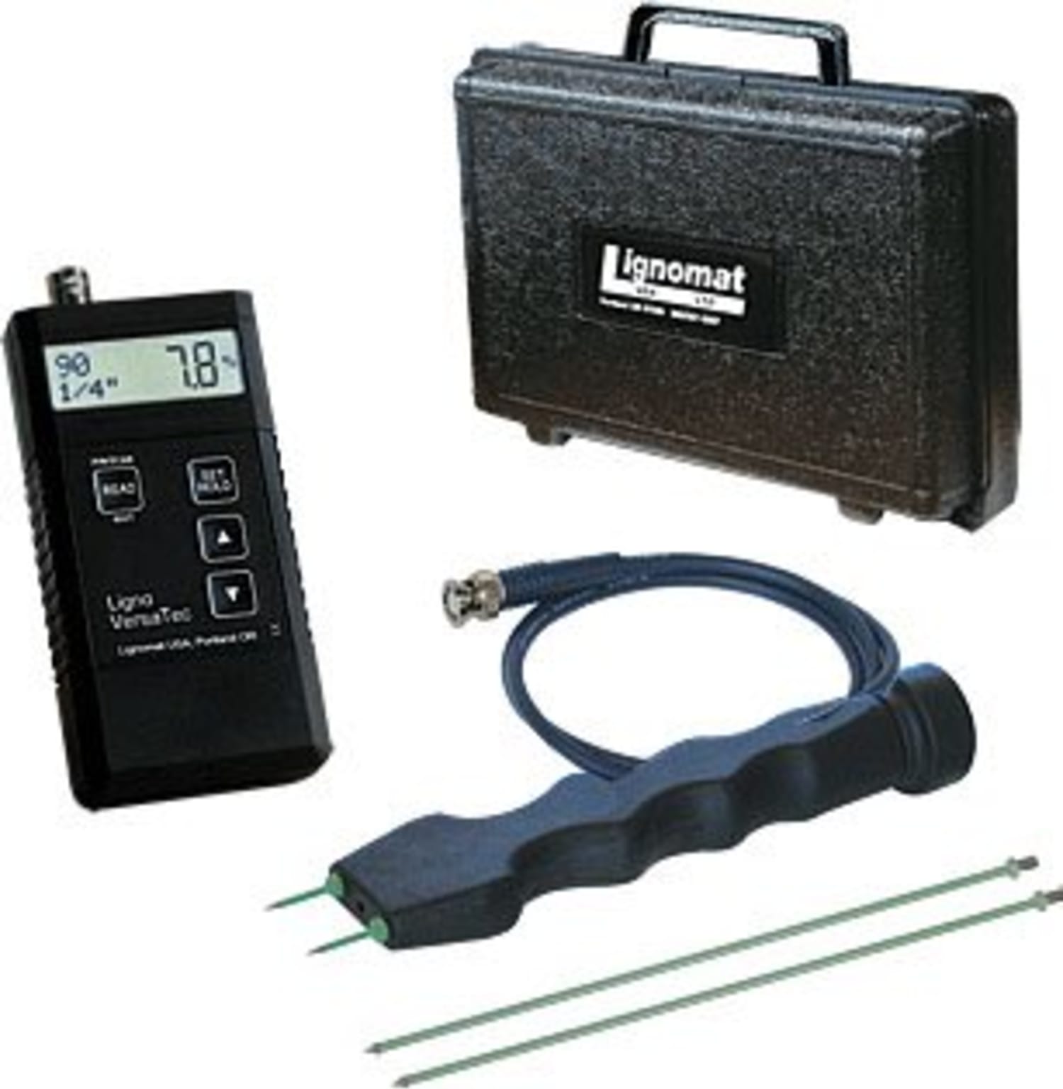Lignomat V4-S Versa-Tec Ligno-VersaTec Concrete Moisture Meter Complete Kit V4-S