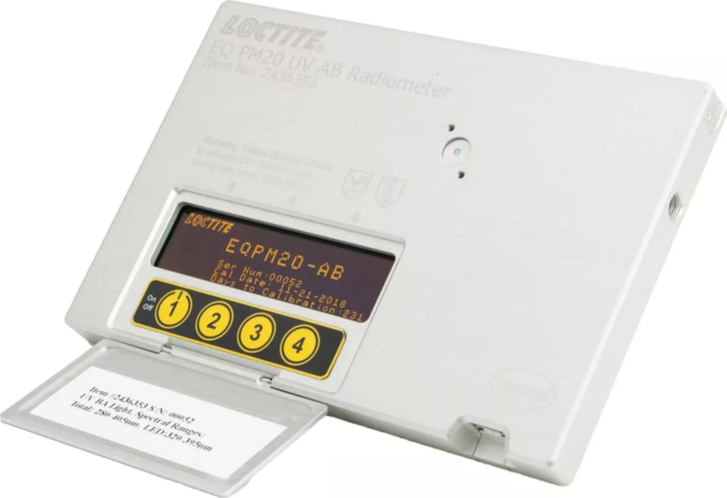 Pm20 Loctite Radiometer Loctite 2436353 - PM20 Radiometer (UV A/B) | TEquipment