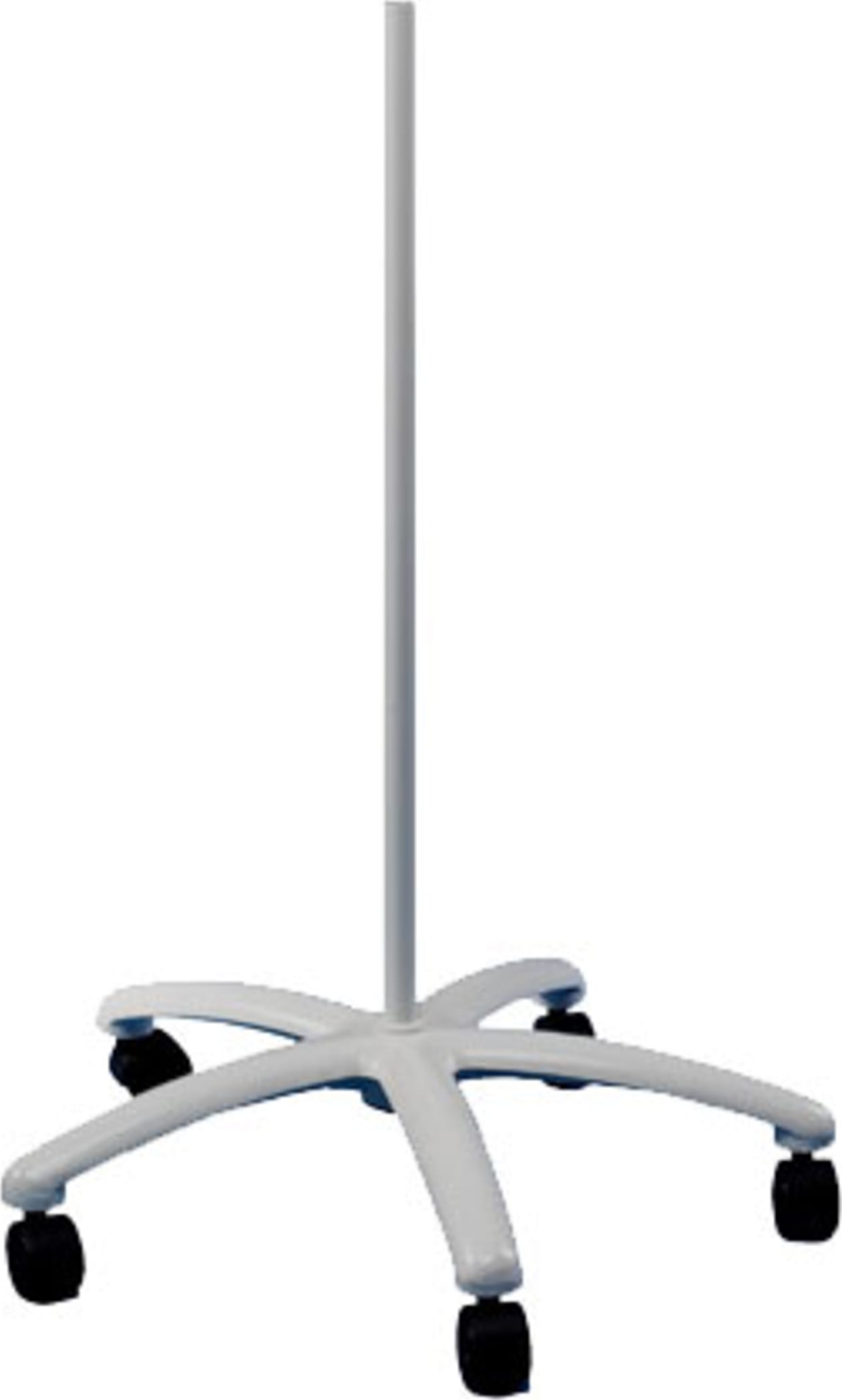 Luxo 50036WT Floor Stand with Casters and Glides