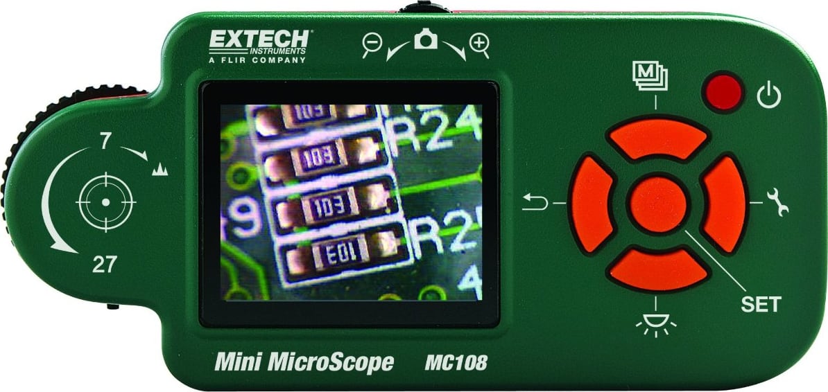 Extech MC108-2 Digital Mini Microscope 220VAC
