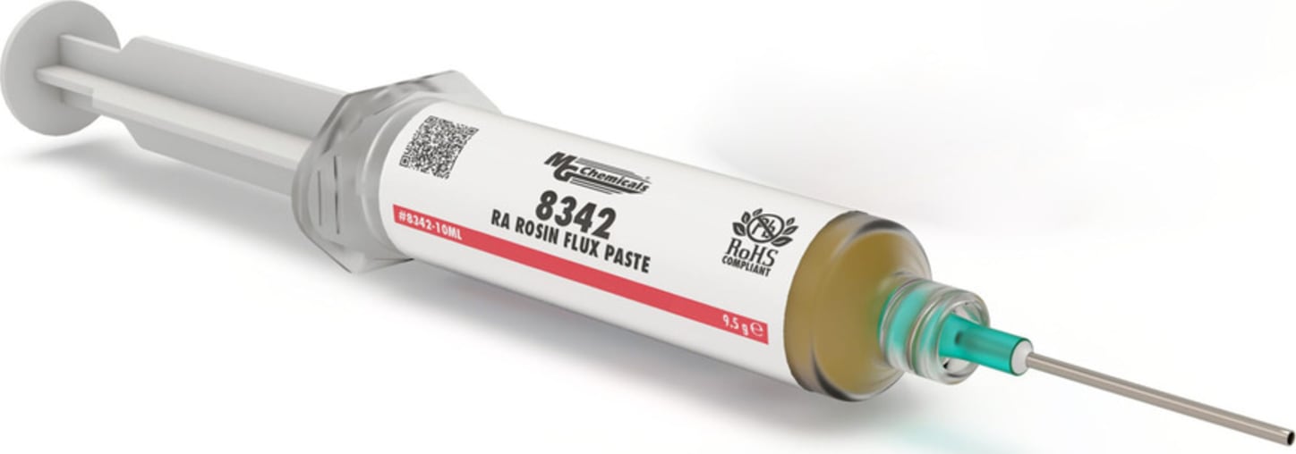 MG Chemicals 8342-10ml - Flux Paste, RA Rosin, 8342, 10mL Syringe ...