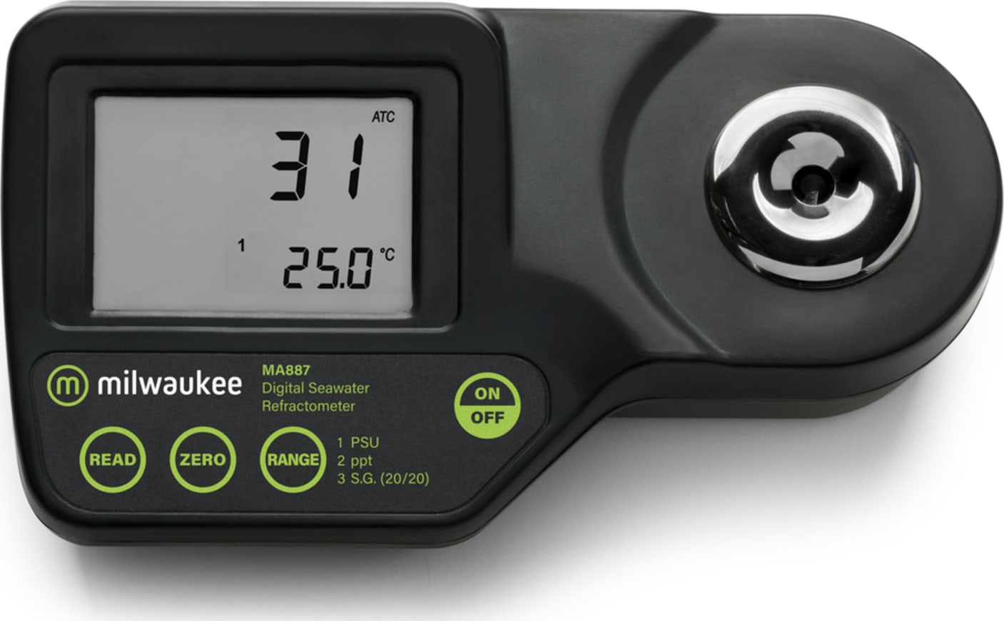 Milwaukee Instruments MA887 - Digital Salinity Refractometer