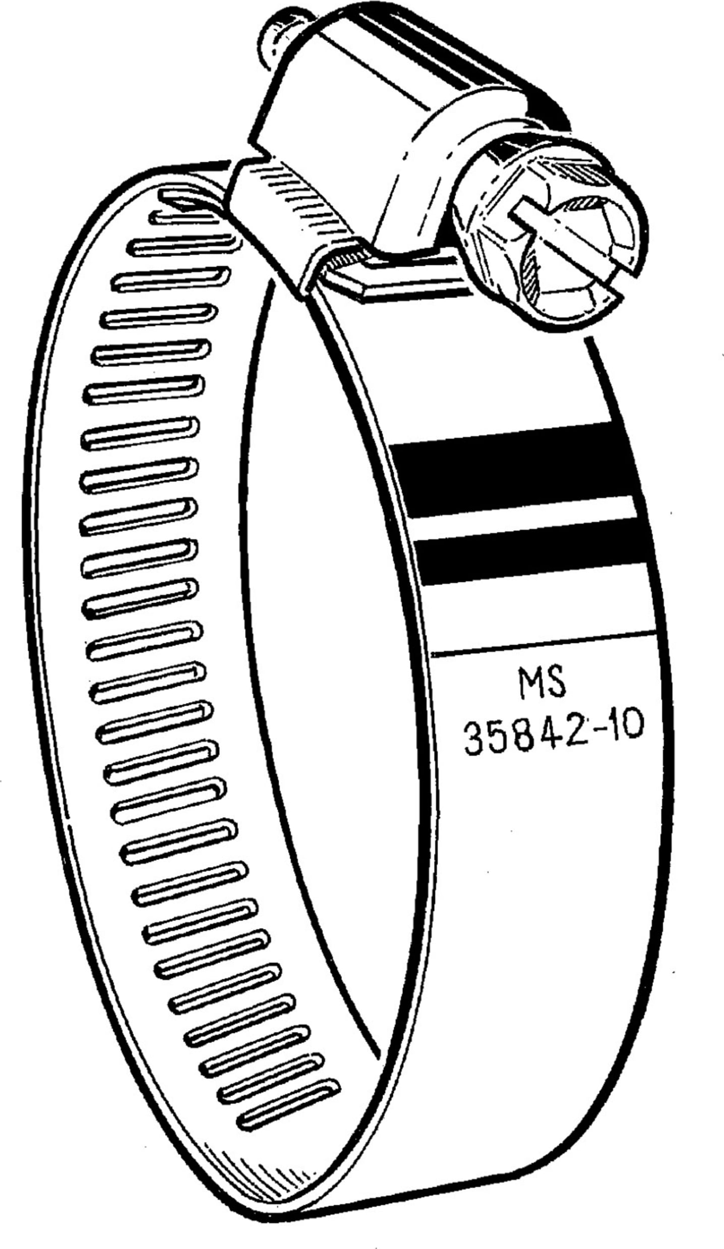 MS12SS_All_Stainless_Military_Worm_Gear_Hose_Clamp_Main_View