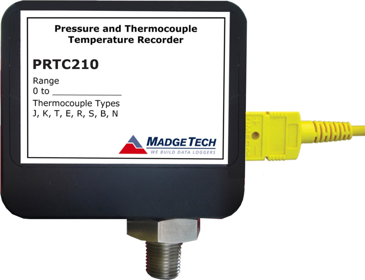 Madgetech PRTC210 Thermocouple Temperature and Pressure Data logger