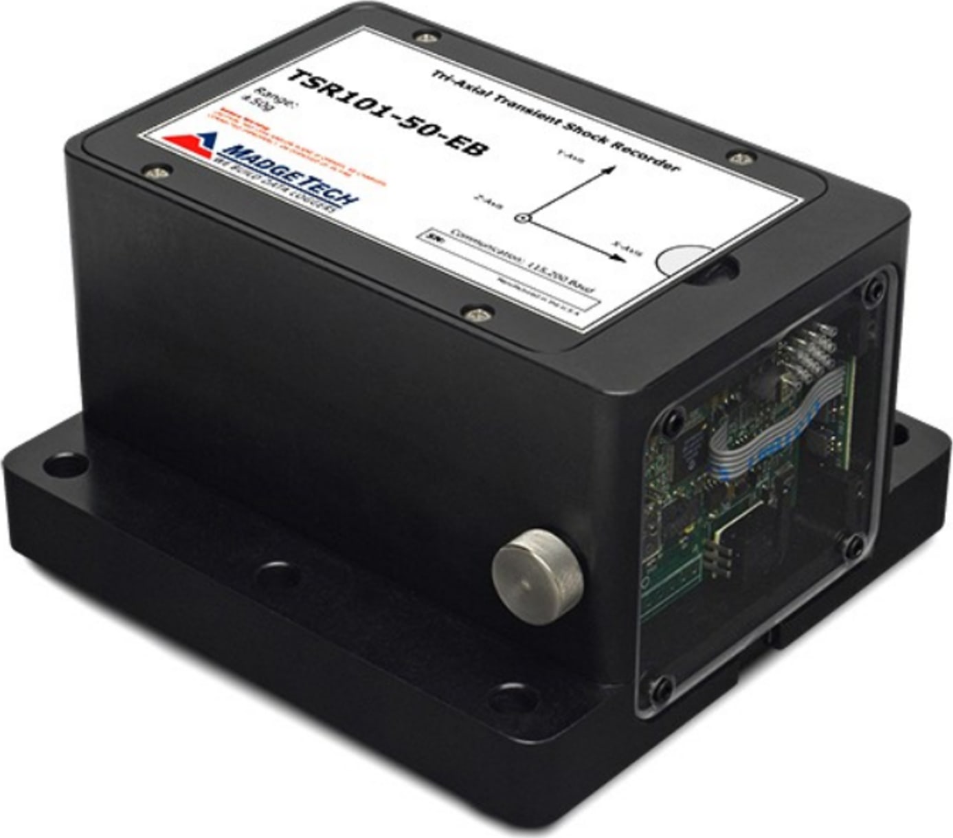 Madgetech TSR101-EB Tri-Axial Transient Shock Recorder with extended battery life