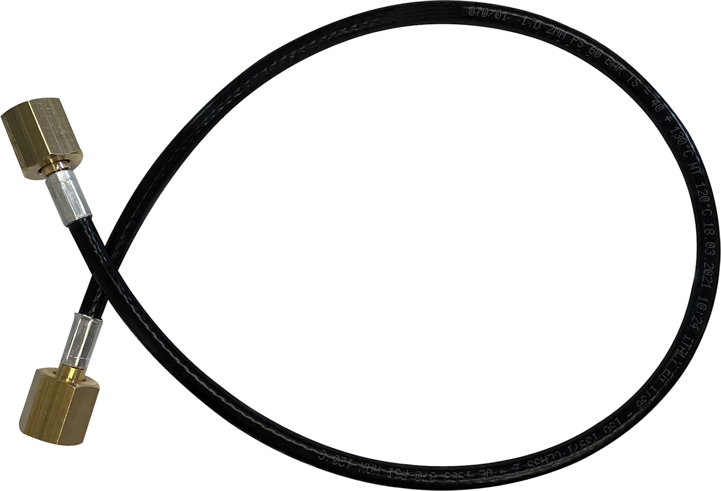 Mastercool Capillary Hose Assembly With Straight x Straight Fittings