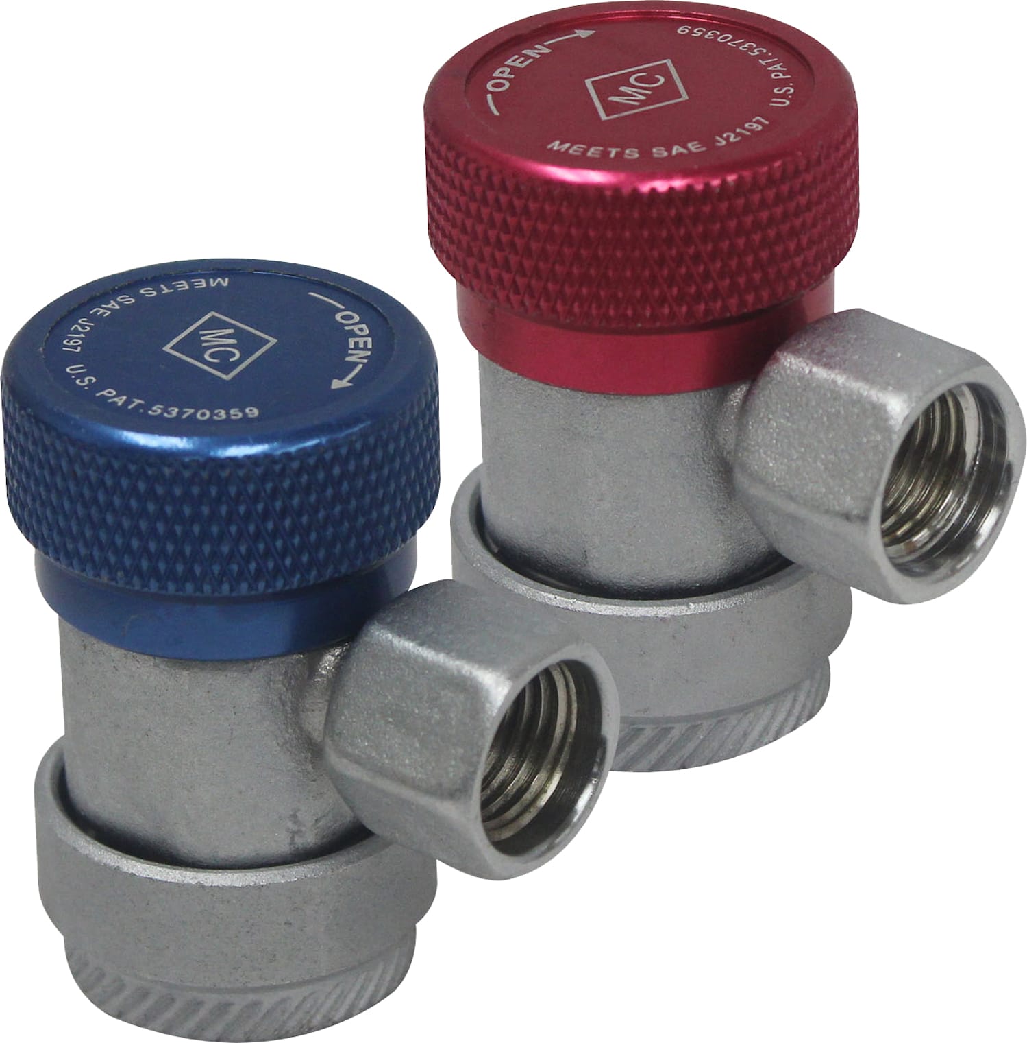 Mastercool 82934 - Low-Side Manual R134a 14 mm-F x 13 mm Quick Coupler