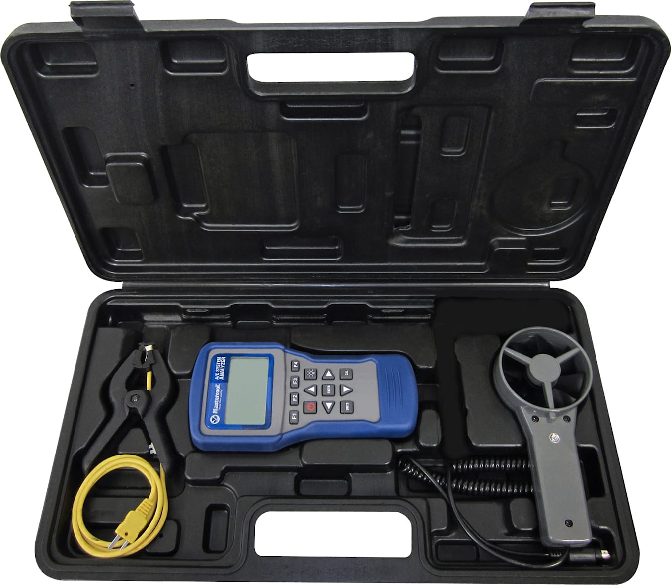 Mastercool 52255 - System Analyzer w/Round Vane, Clamp-On Thermocouple