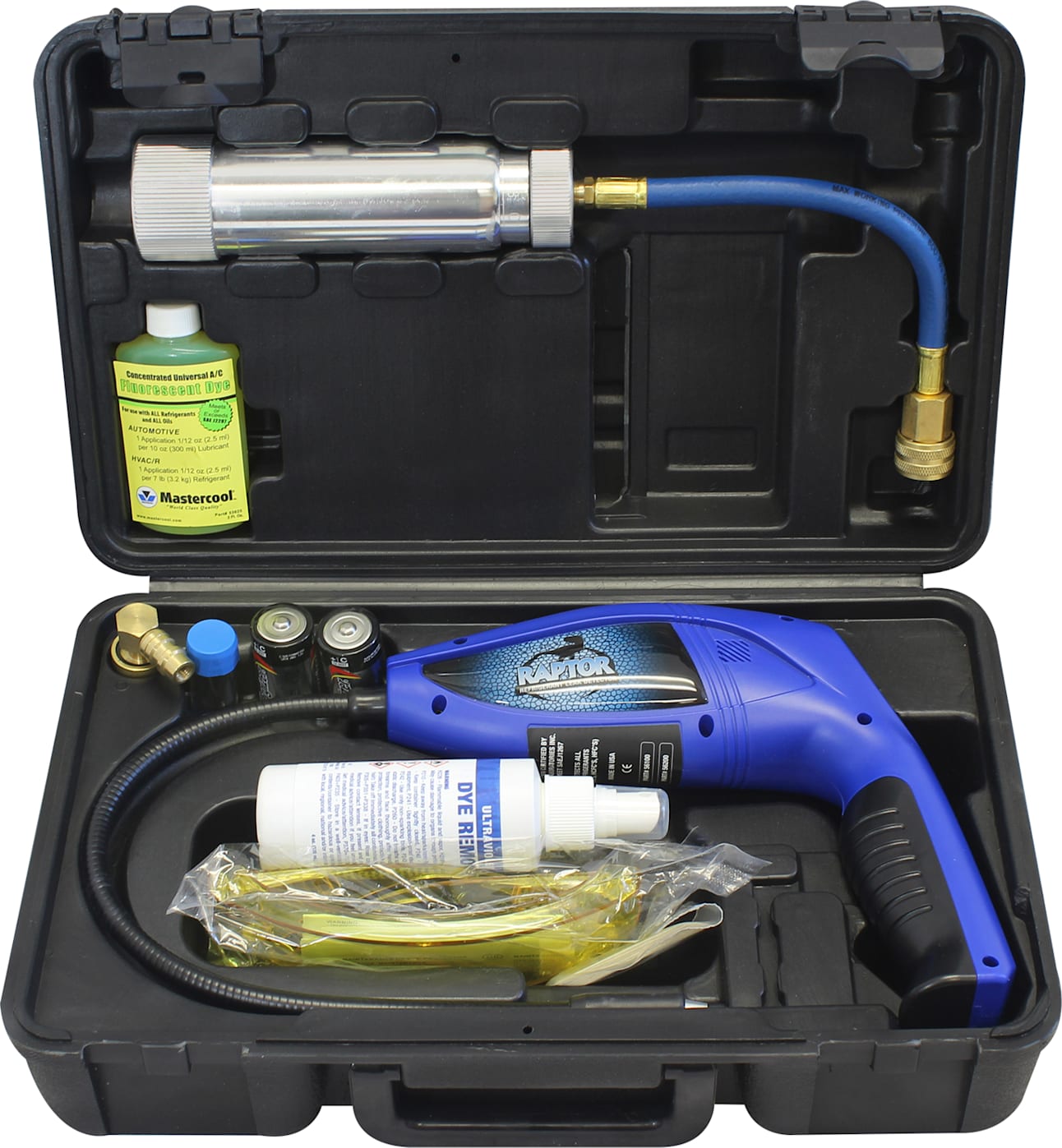 Mastercool 56400 - Electronic and UV Leak Detection Kit Design W/Refillable Cartridge