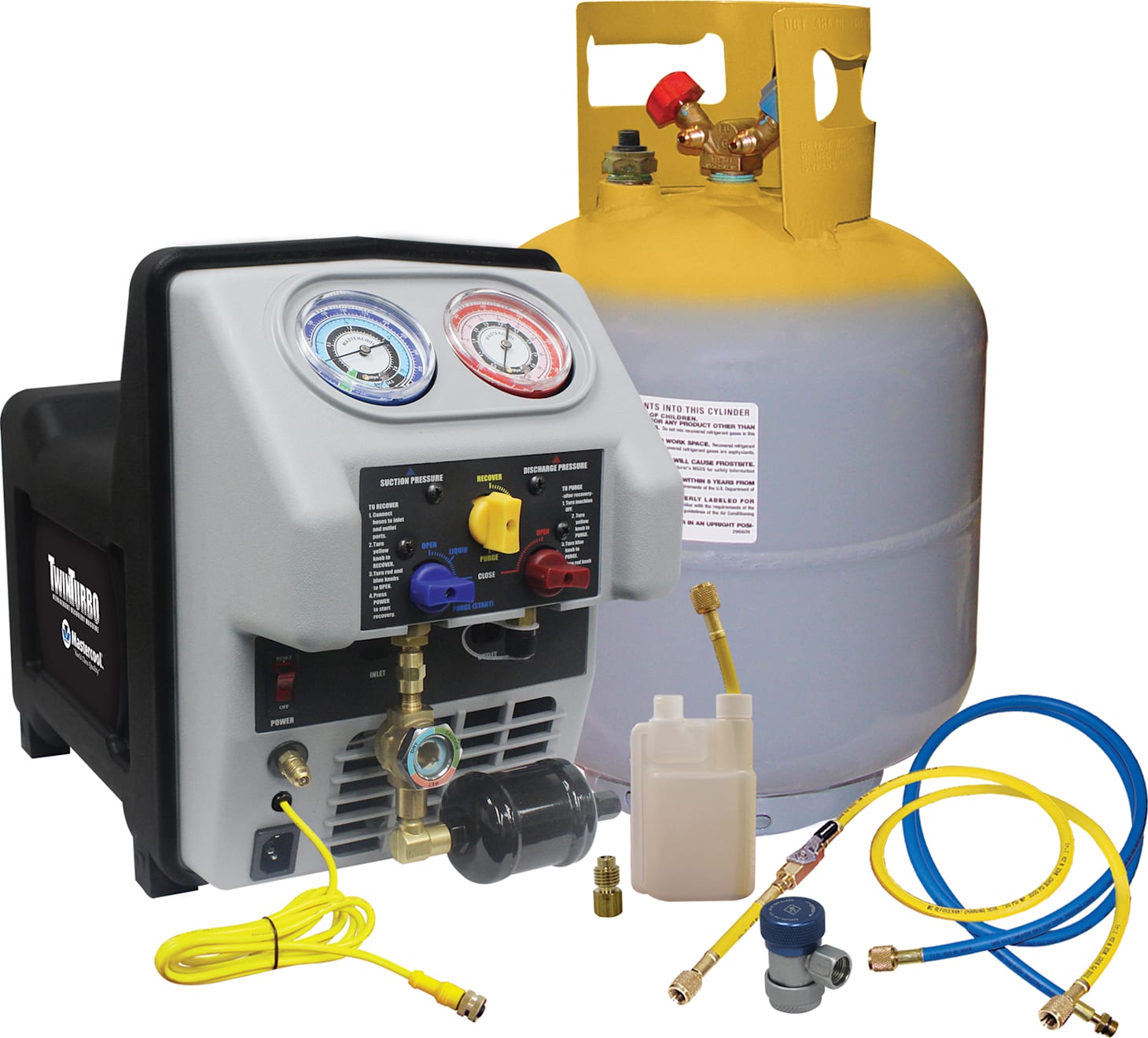 Mastercool 69365 Dual Piston Complete Recovery System