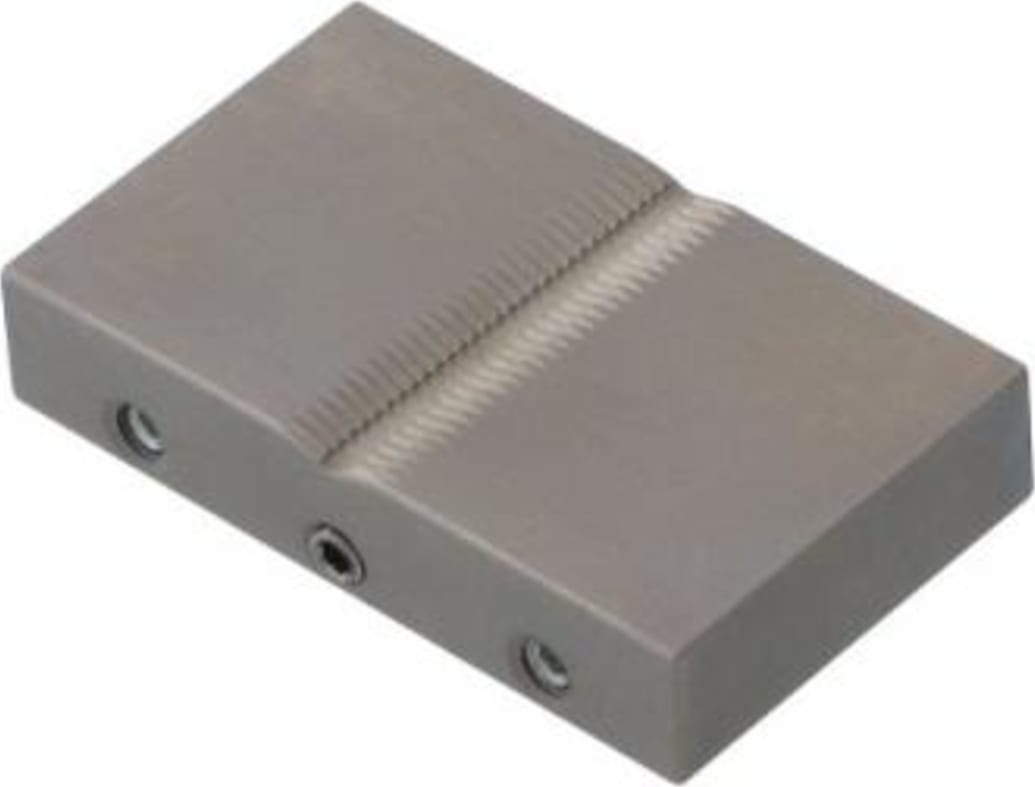 Mecmesin MEC240g-BV2 - V-Jaws for MEC240g U-Form Vice Grips, 50 mm Wide, Ø 2-50 mm Max. Opening