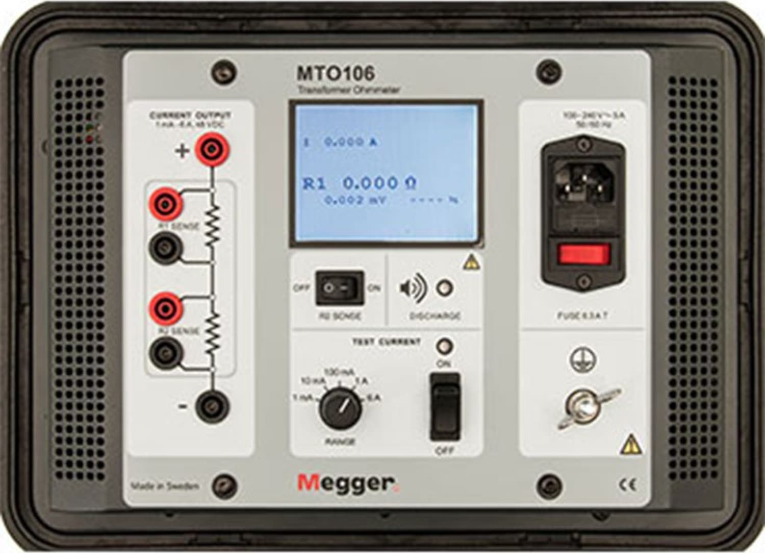 Megger MTO106 Transformer Ohmmeter 2Ch