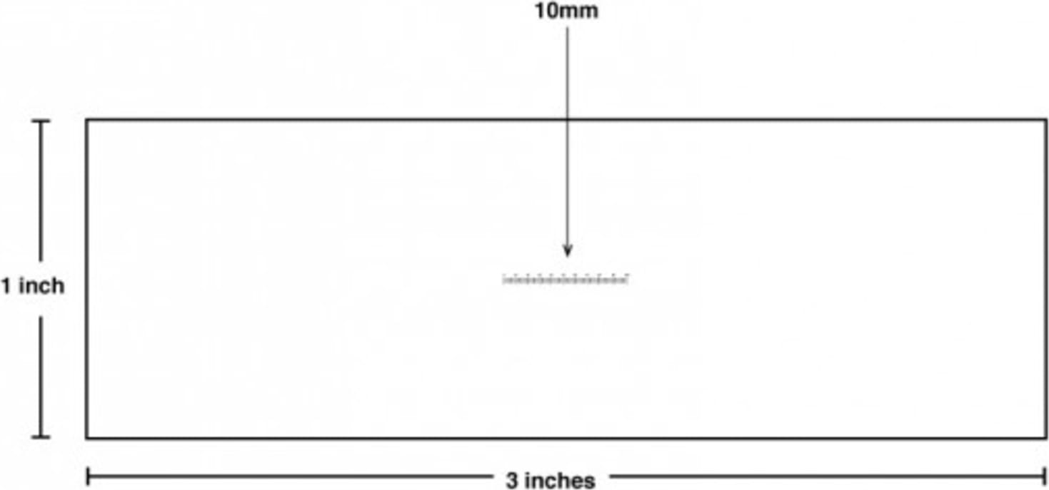 Meiji Techno MA187 - Glass Stage Micrometer