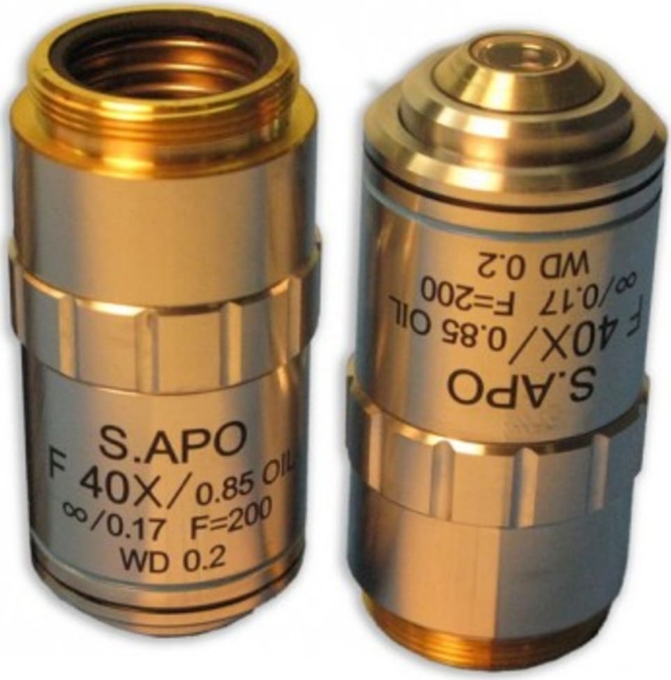 Meiji Techno MA847 - Plan Semi Apochromat F40X Objective Oil