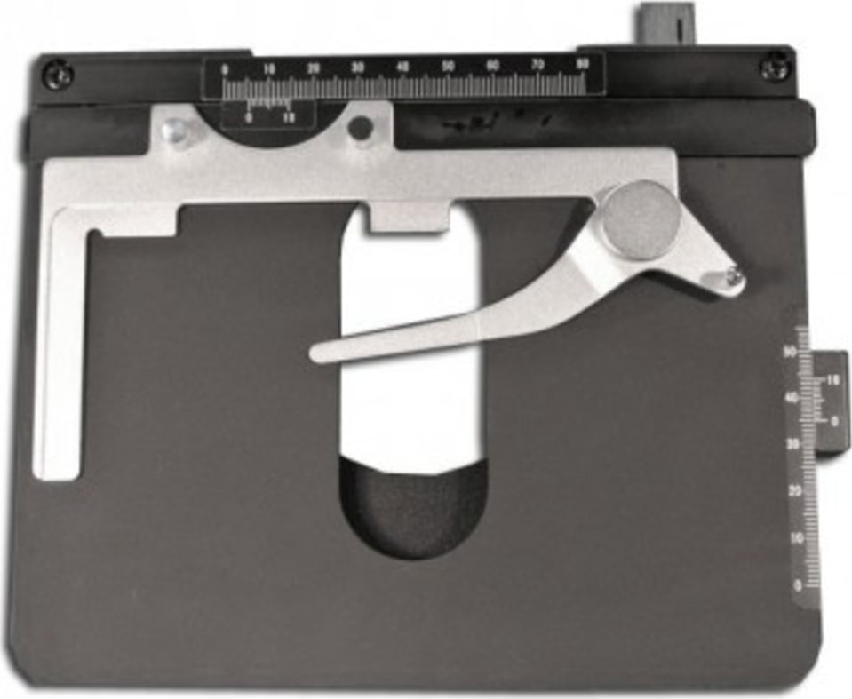 Meiji Techno MA917L - Ceramic Coated Flat Top Stage