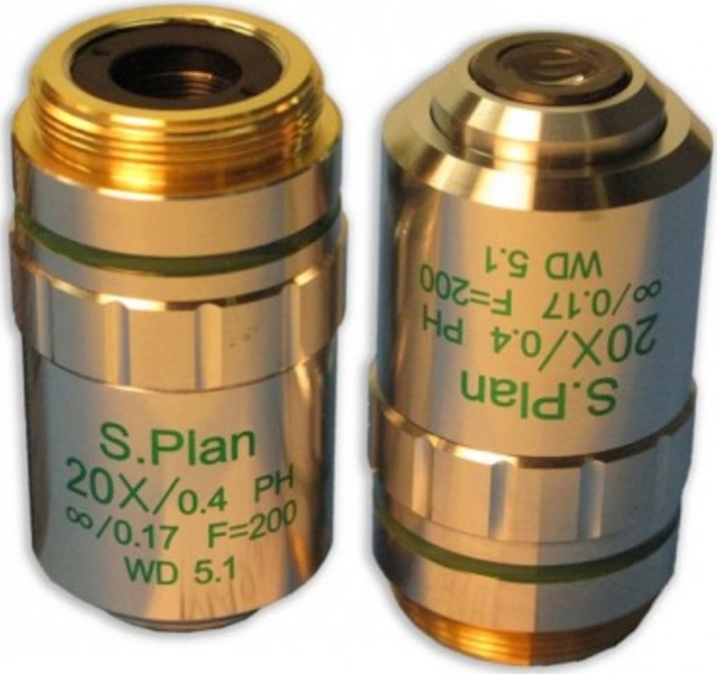 Meiji Techno MA931 - S. Plan Achromat Phase 20X Objective