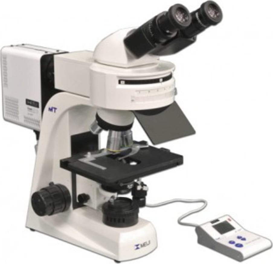 Meiji Techno MT6200CL - Binocular Epi-Fluorescence Biological Microscope with LED Light Source