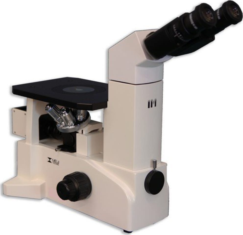 Meiji Techno IM7100 Inverted Binocular Metallurgical Microscope
