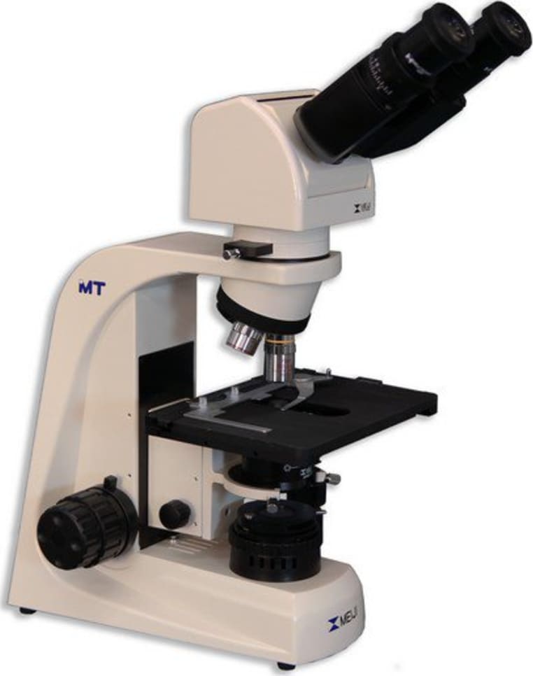 Meiji Techno MT9540 Gout Testing Microscope Right Side Angle View