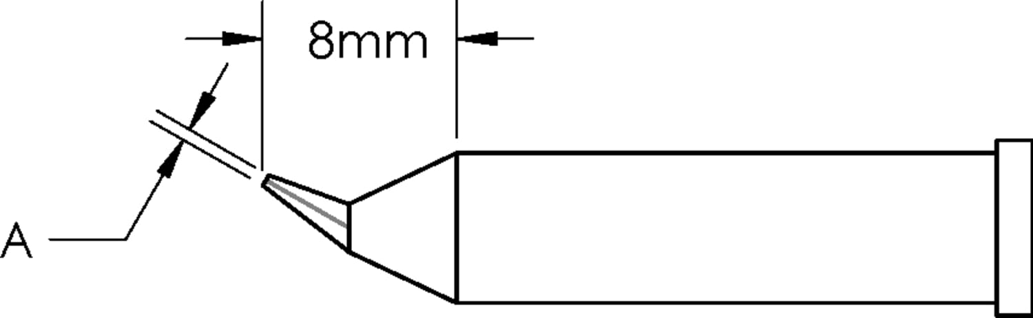 Metcal GT6-CN0004R-PK - GT Tip