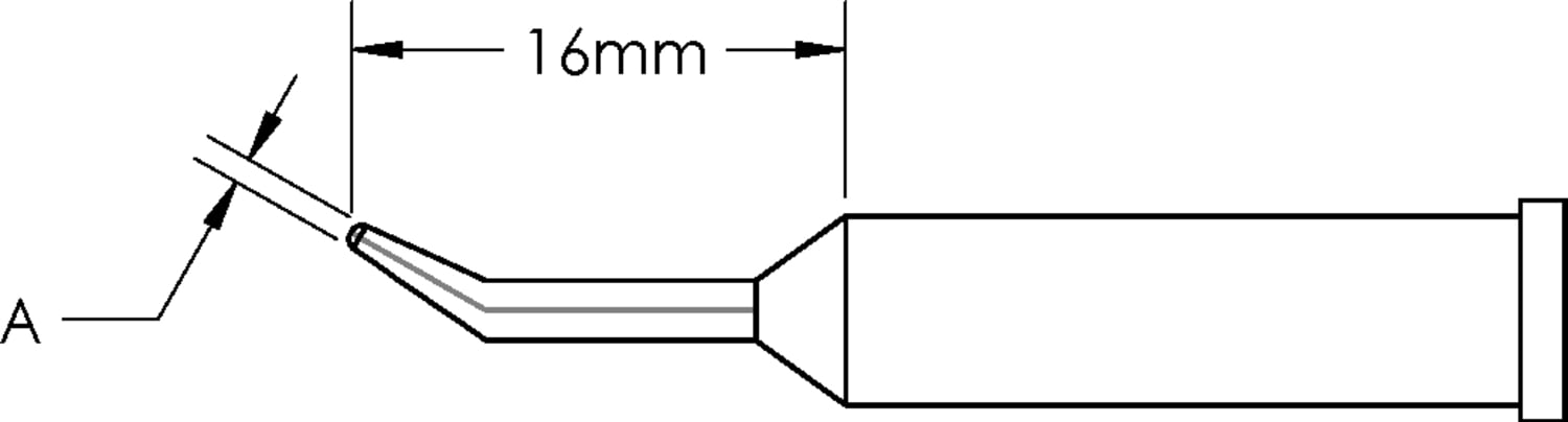 Metcal GT6-CN1608R-PK - GT Tip